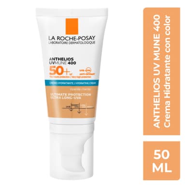 Protector Solar La Roche Posay Anthelios UV mune 400 crema color FPS50 x50ml