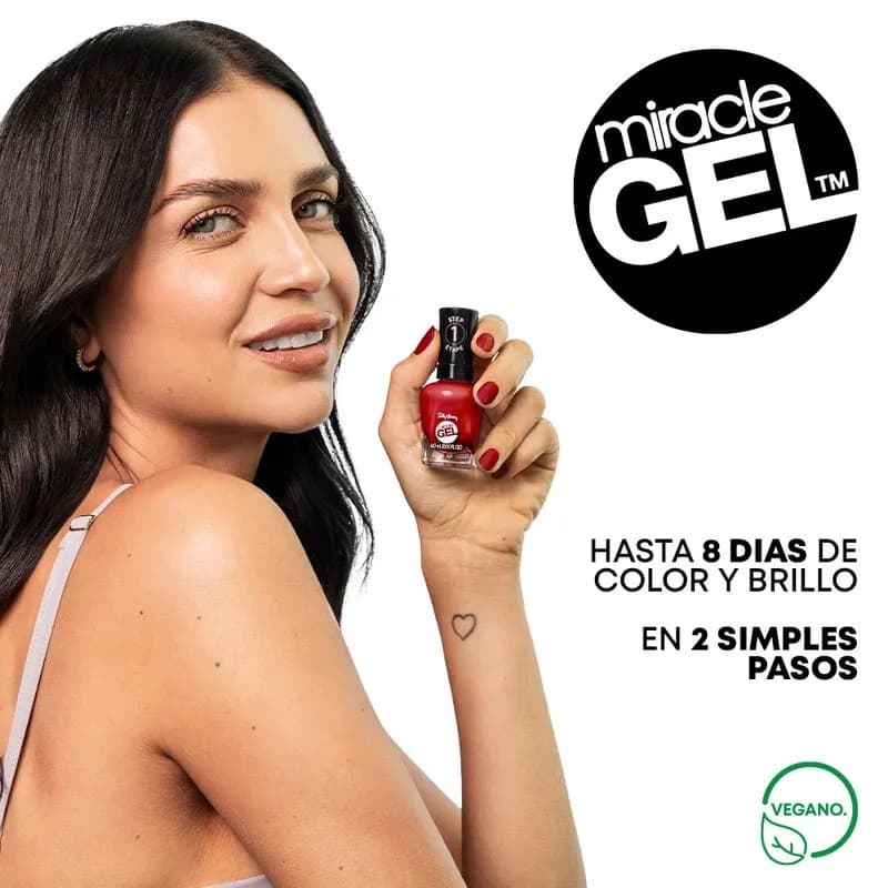 Esmalte para Uñas Sally Hansen Miracle Gel x 14,7 ml