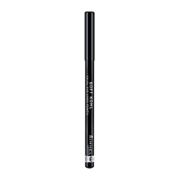 Delineador Rimmel Pestañas Soft Kohl Kajal Pencil Jet Black