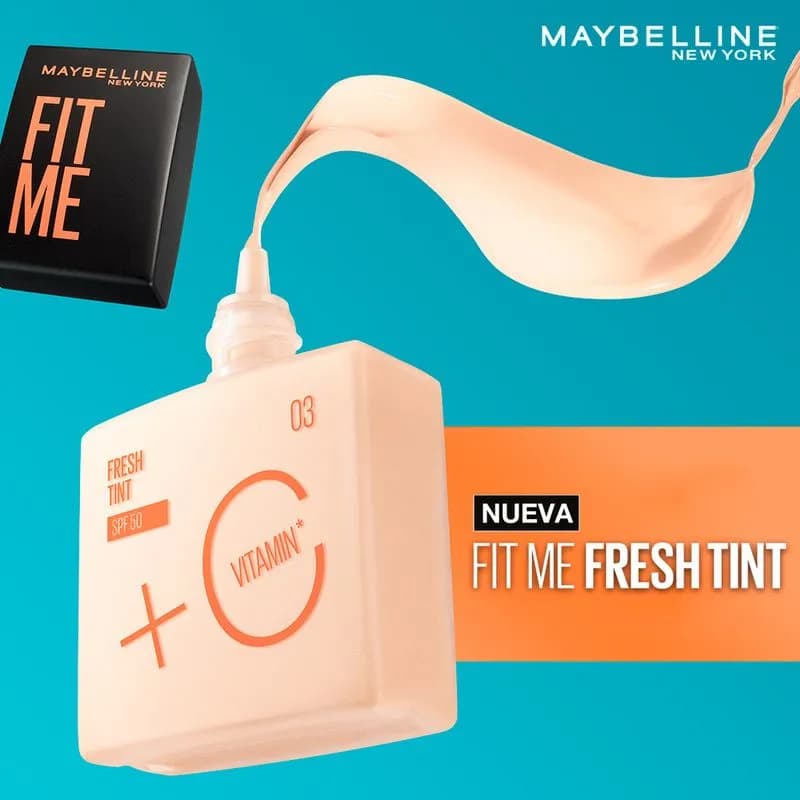 Base de Maquillaje Maybelline Fit Me Fresh Tint Tono 10