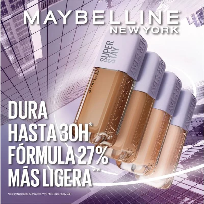 Base de Maquillaje Maybelline Super Stay Lumi-Matte Tono 132