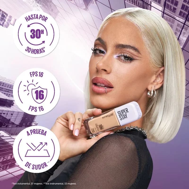 Base de Maquillaje Maybelline Super Stay Lumi-Matte Tono 230