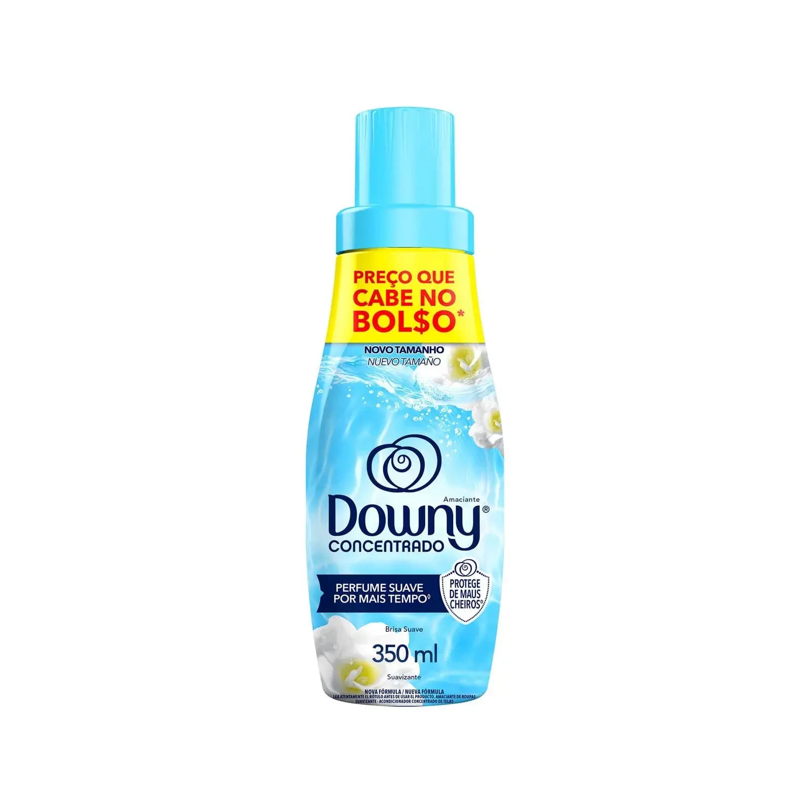 Suavizante concentrado brisa suave en botella 350 ml.