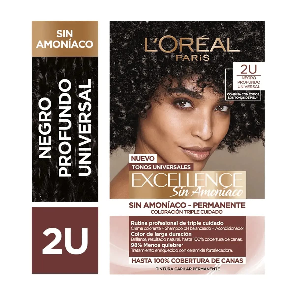 Coloracion Excellence Nudes Negro Profundo