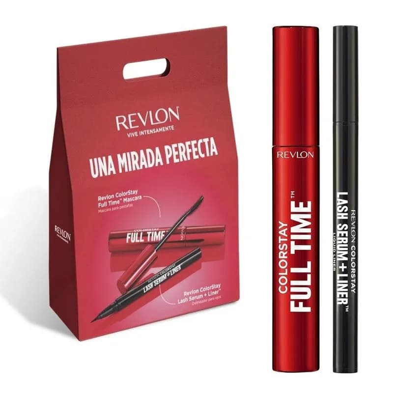 Kit Revlon Una Mirada Perfecta Mascara + Delineador