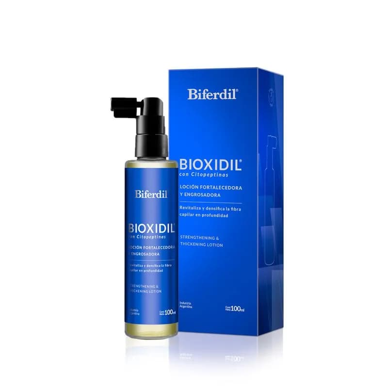 Loción Biferdil Bioxidil para Caída del Cabello x 100 ml