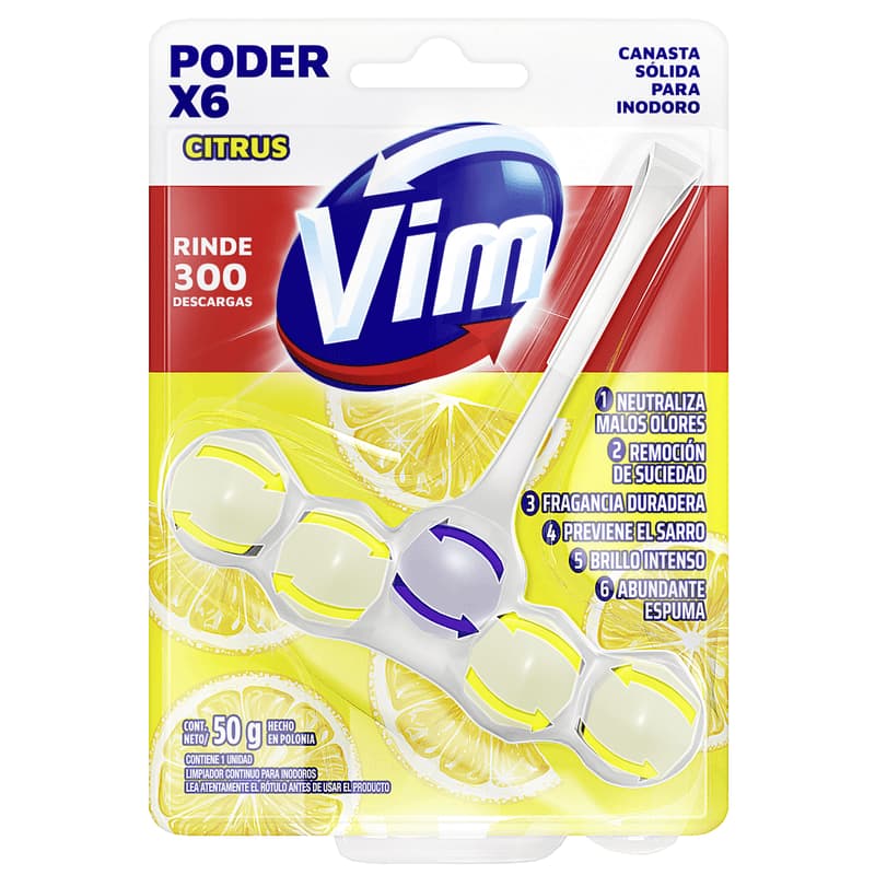 Canasta Para Baño Citrus Poder x 50grs.