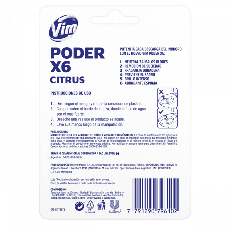 Canasta Para Baño Citrus Poder x 50grs.