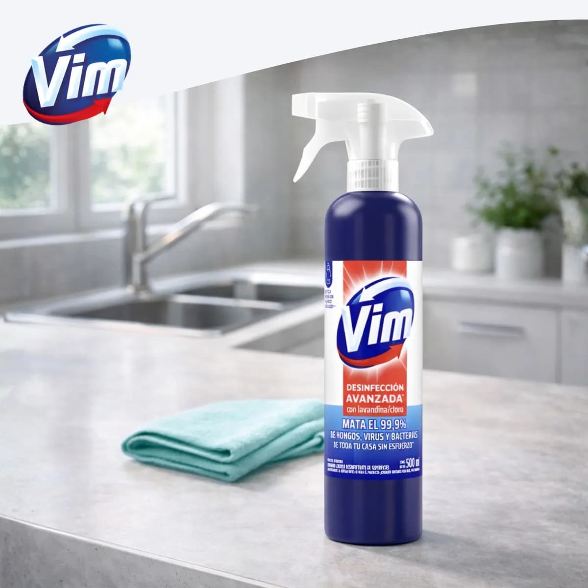 Desinfectante avanzado Gatillo x 500ml.