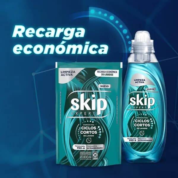 Jabón Líquido Concentrado Limpieza Activa Doypack x 800ml.