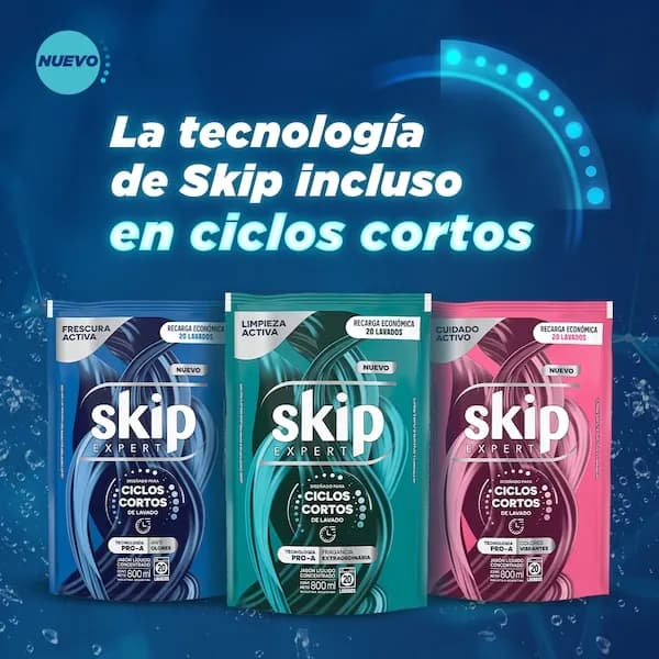 Jabón Líquido Concentrado Limpieza Activa Doypack x 800ml.