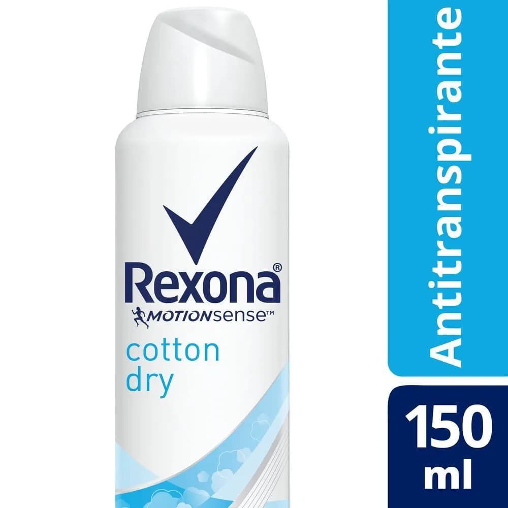 Antitranspirante Rexona Women cotton dry x 150ml.