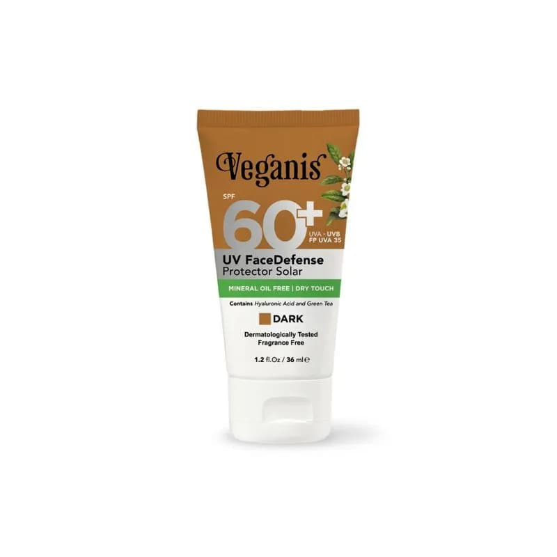 Protector Solar Facial Veganis Dark Fps 60 x 35 ml
