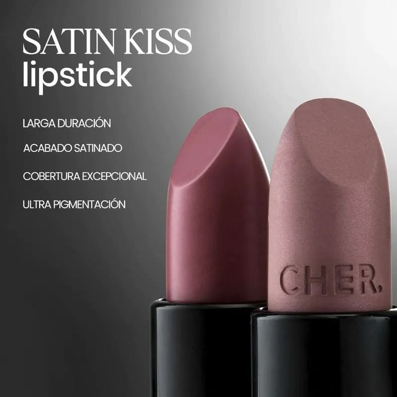 Cher Satin Kiss Lipstick 4 Pink Nectar