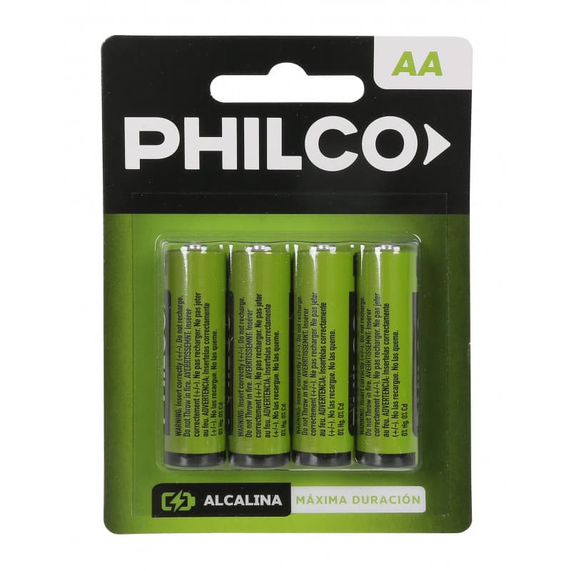 Pilas Philco Blister Aa X 4 Un