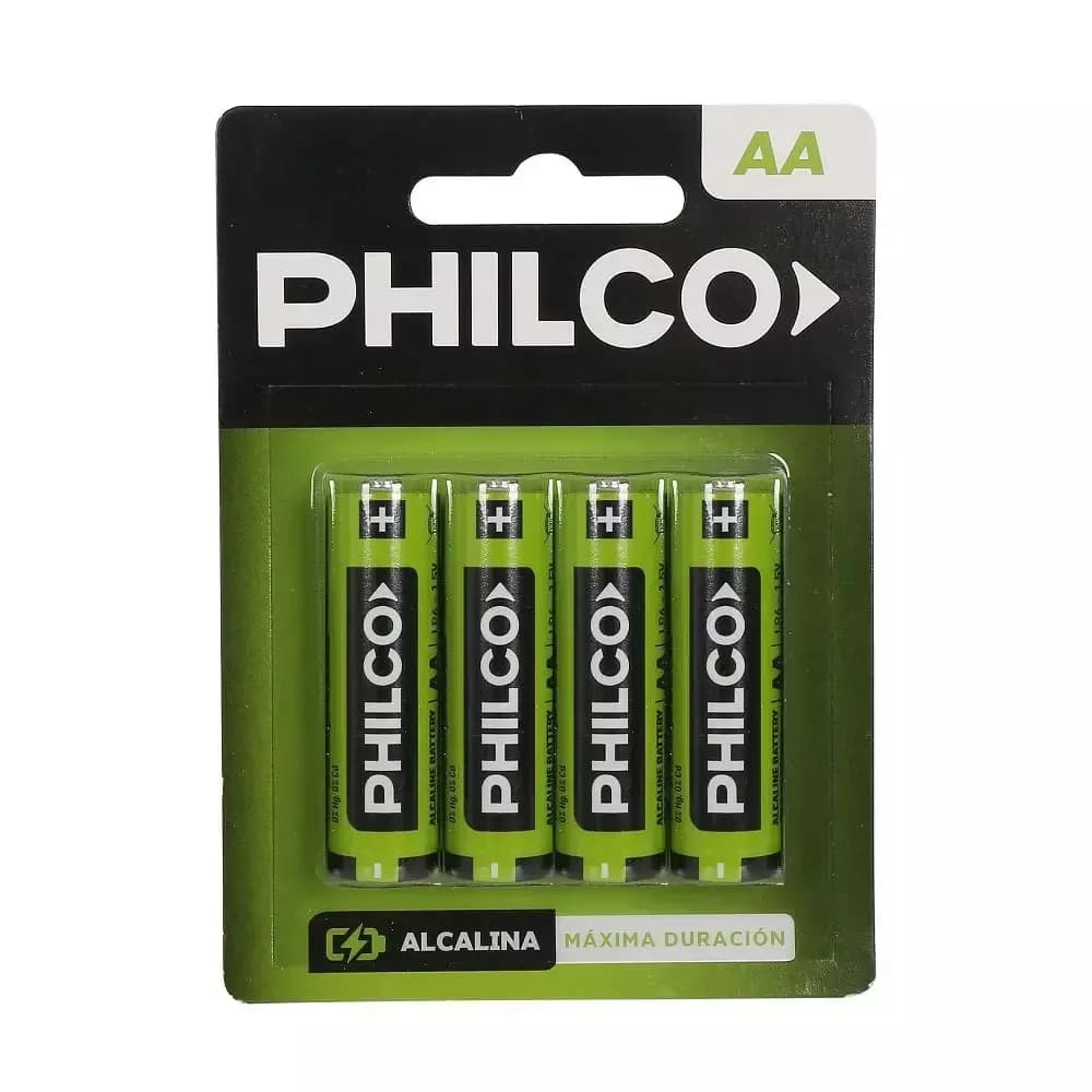 Pilas Philco Blister Aa X 4 Un